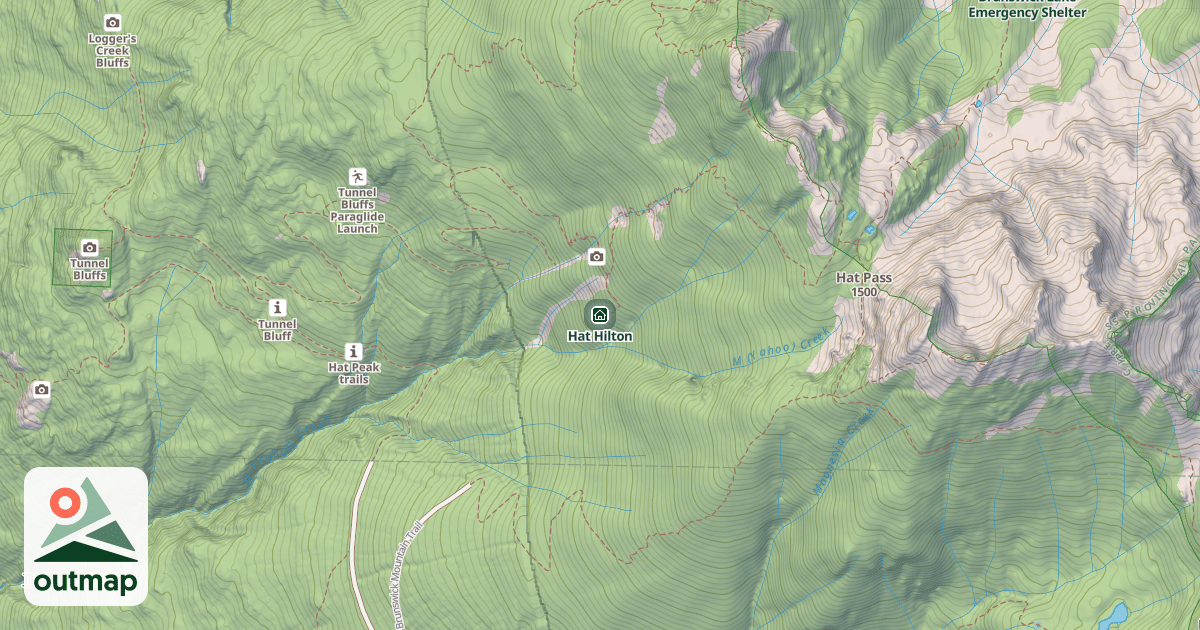 Map of Hat Hilton