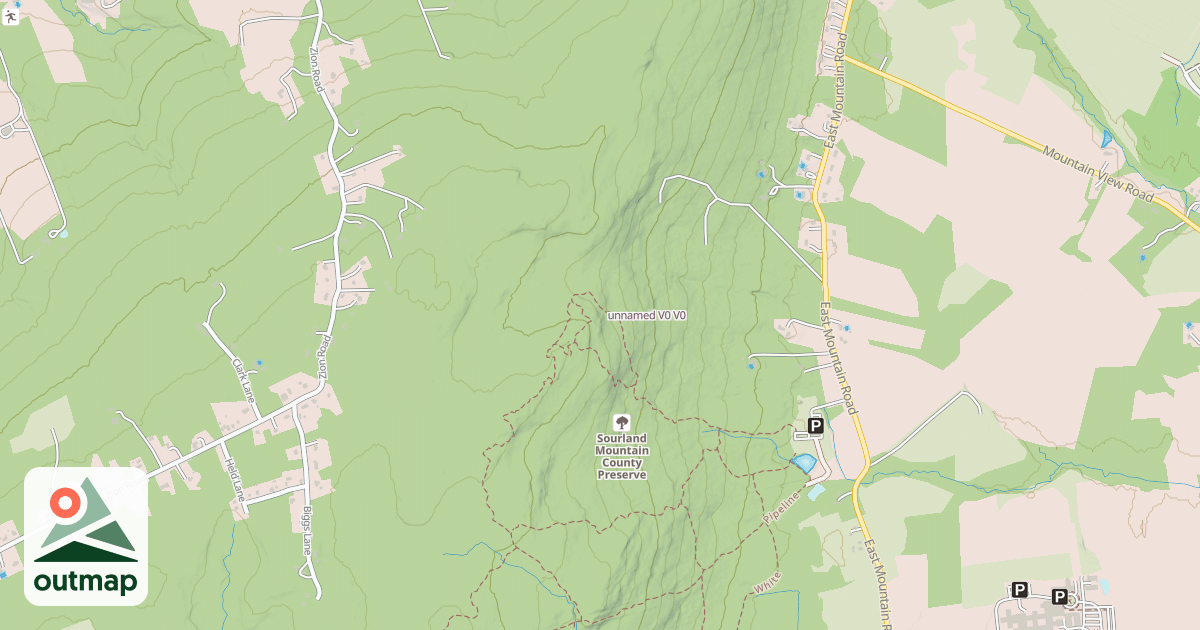 Map of unnamed V0