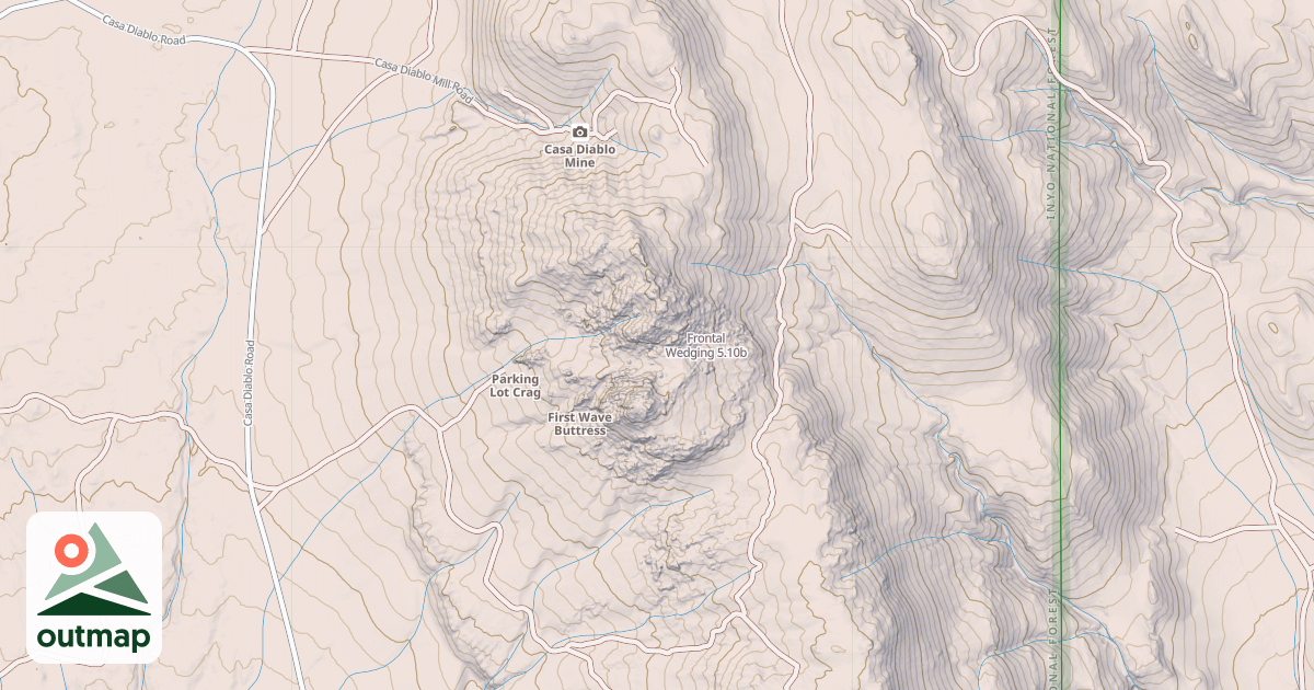Map of Frontal Wedging