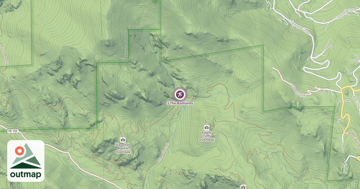 Map of 3 The Badlands