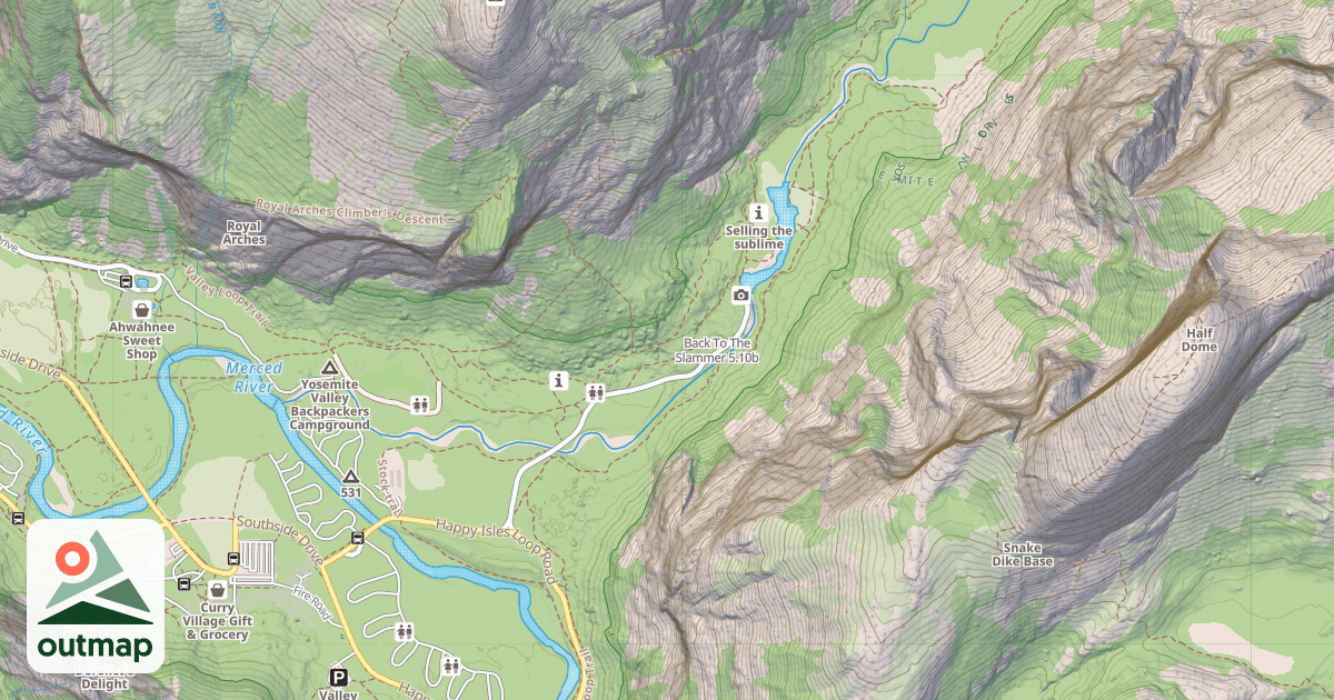 Map of Back To The Slammer