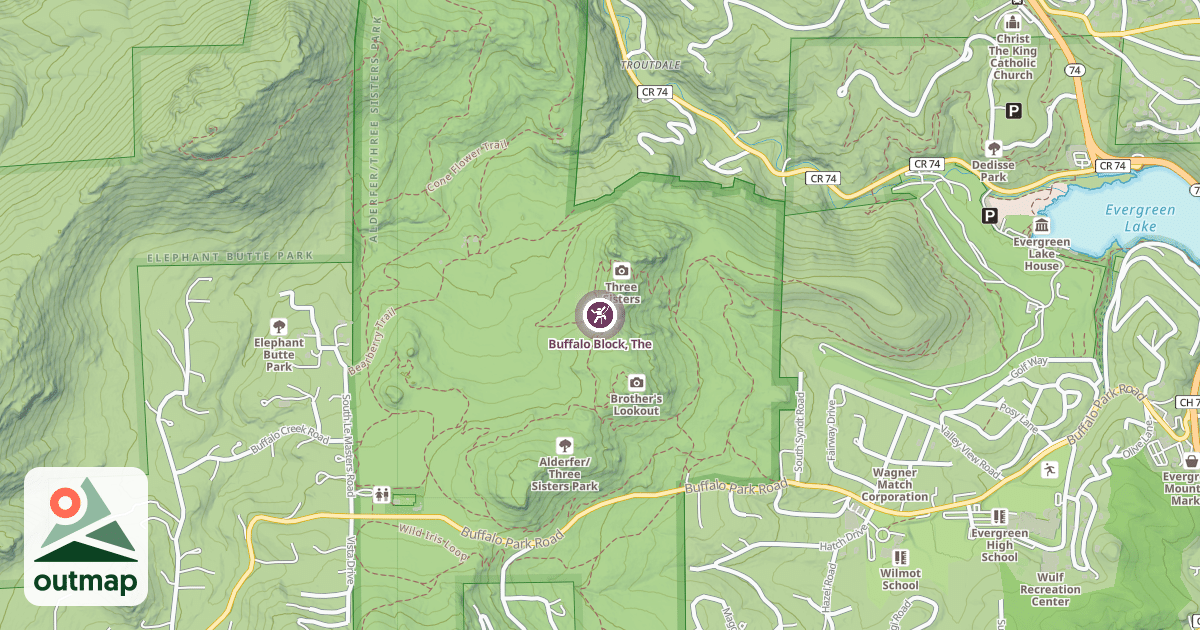 Map of Buffalo Block, The