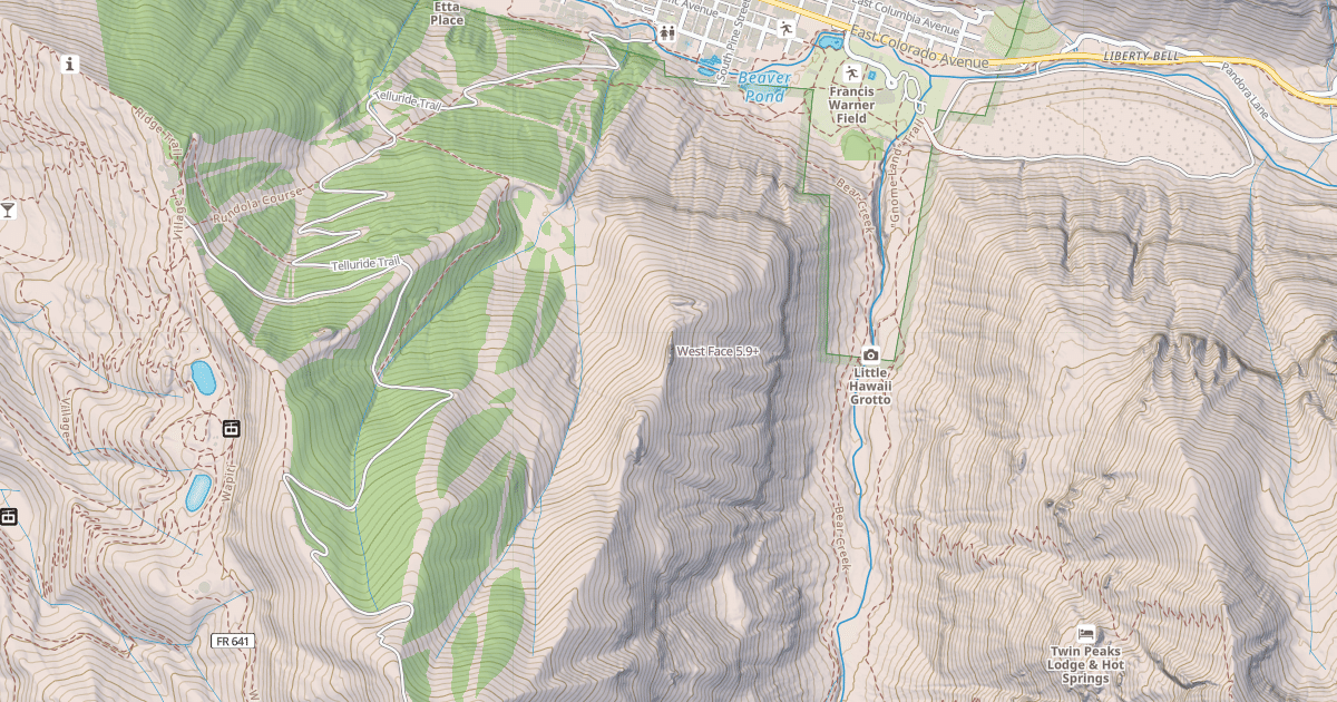 Map preview of West Face