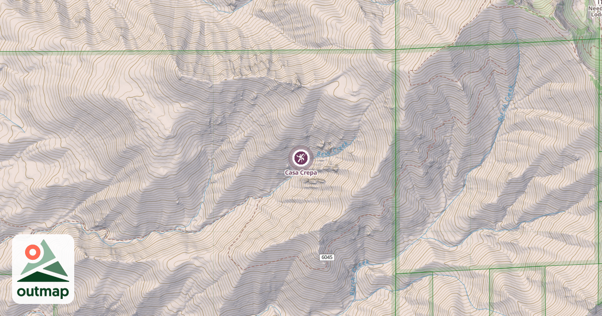 Map of Casa Crepa