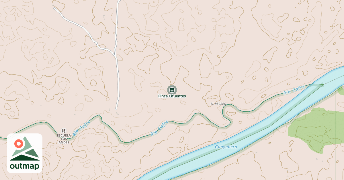 Map of Finca Cifuentes in Meta