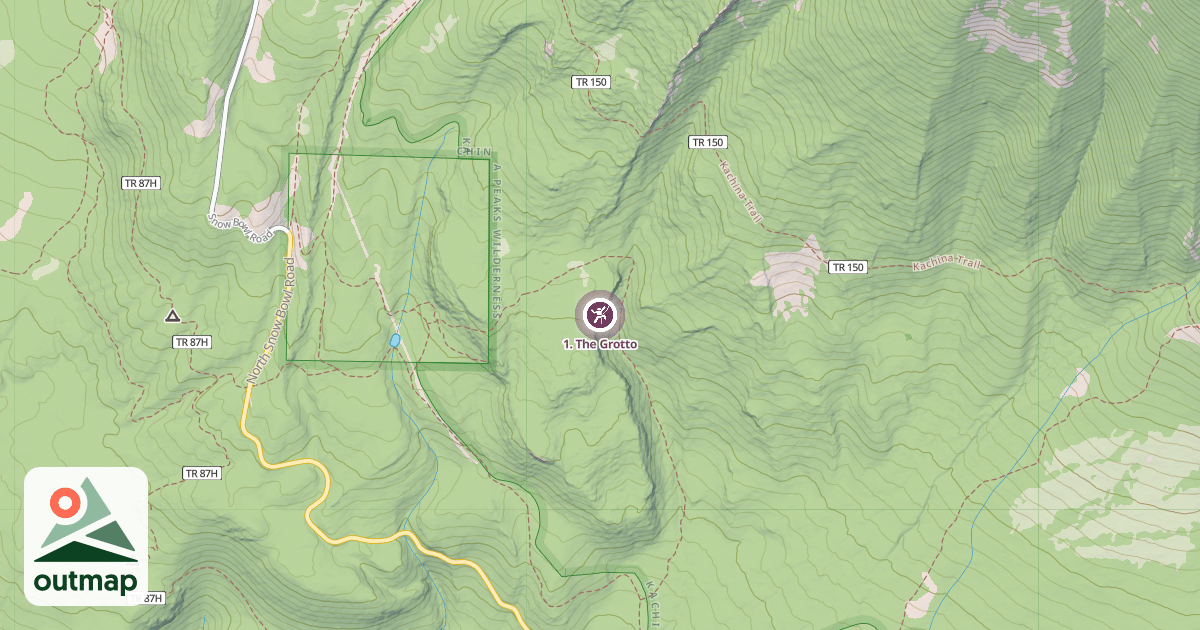 Map of 1. The Grotto