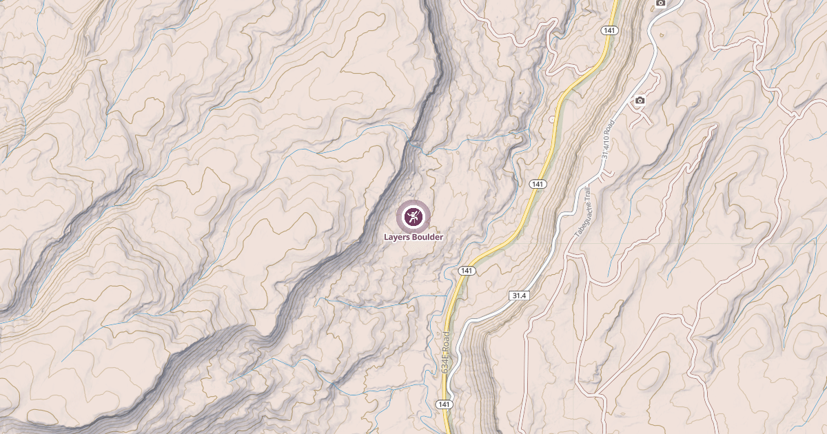 Map preview of Layers Boulder
