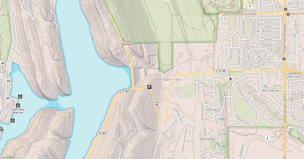 Map preview of Brown Slipper