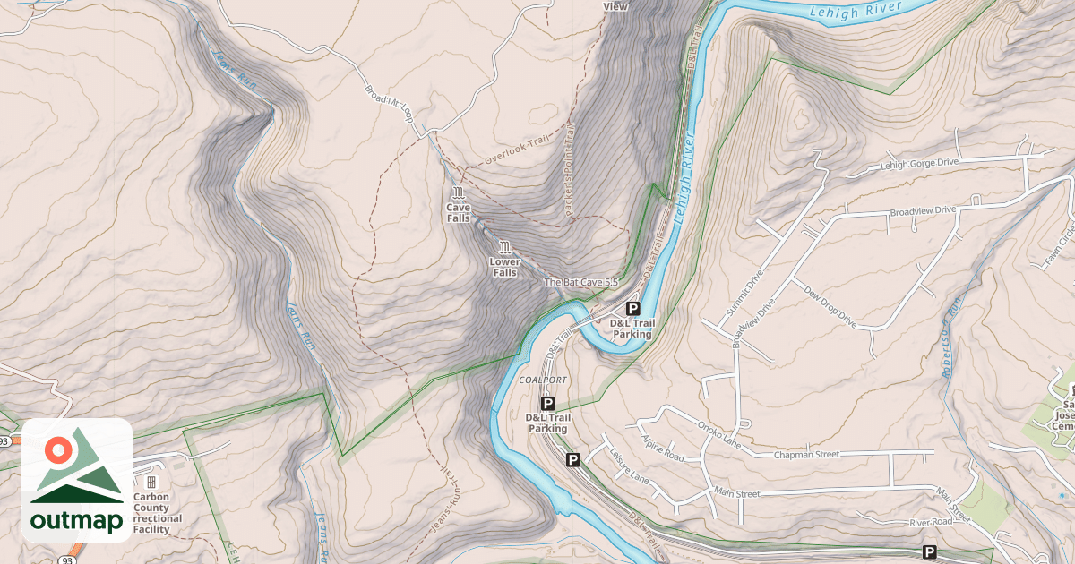 Map of The Bat Cave