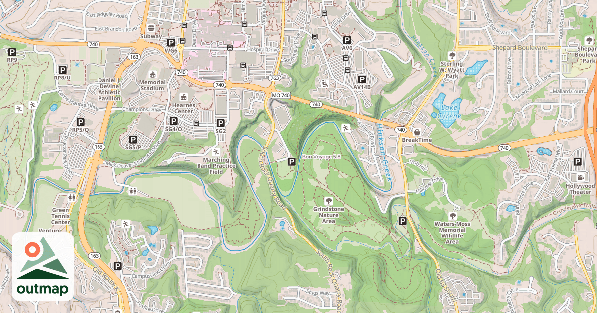 Map of Bon Voyage
