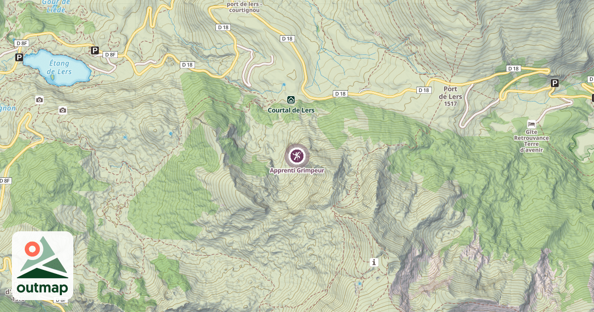 Map of Apprenti Grimpeur