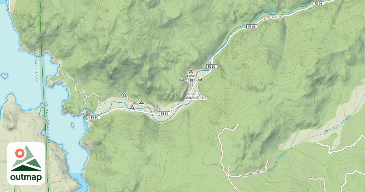 Map of Bye, Bye Butterfly