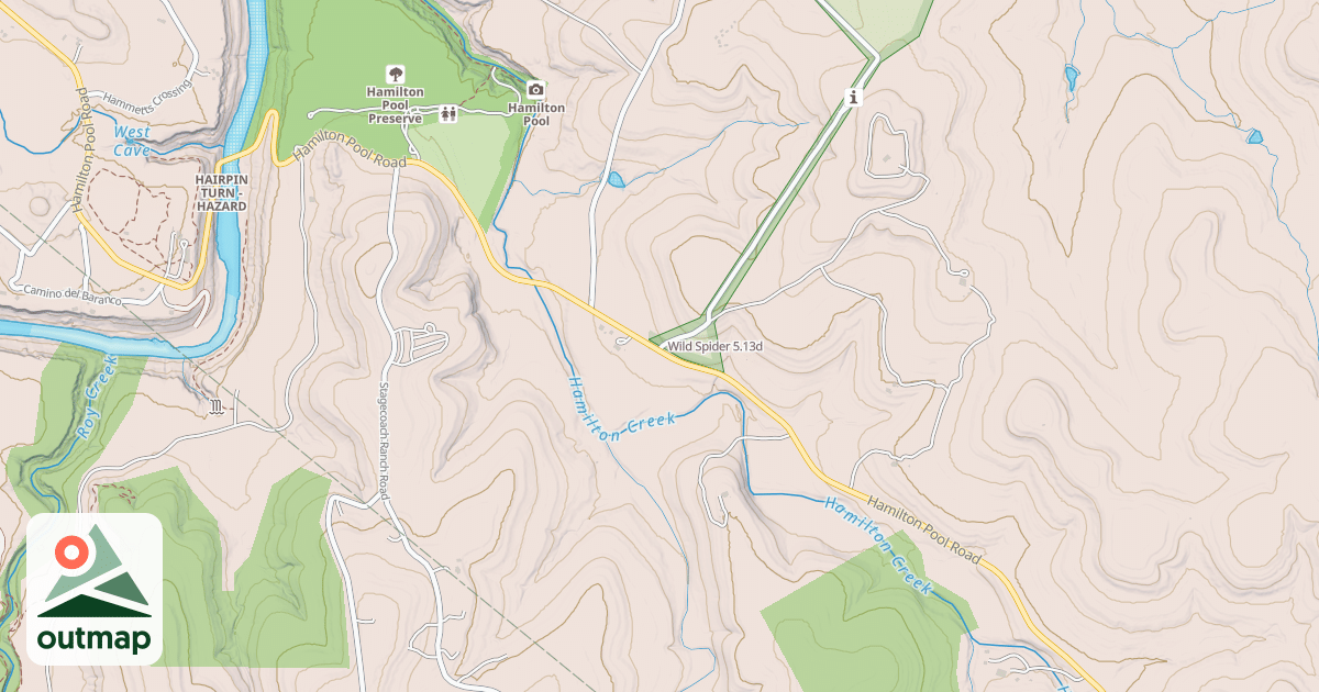 Map of Wild Spider