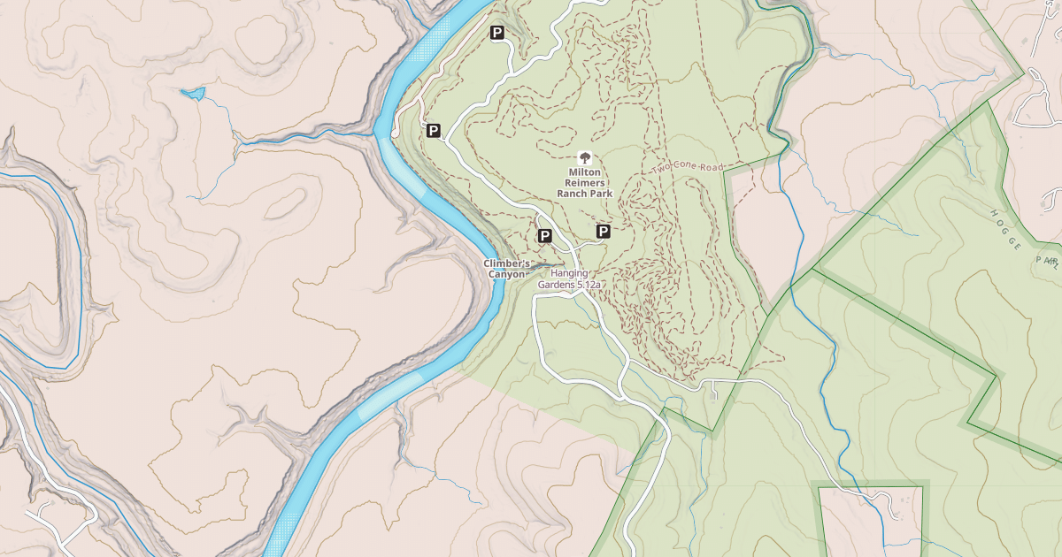 Map preview of Hanging Gardens