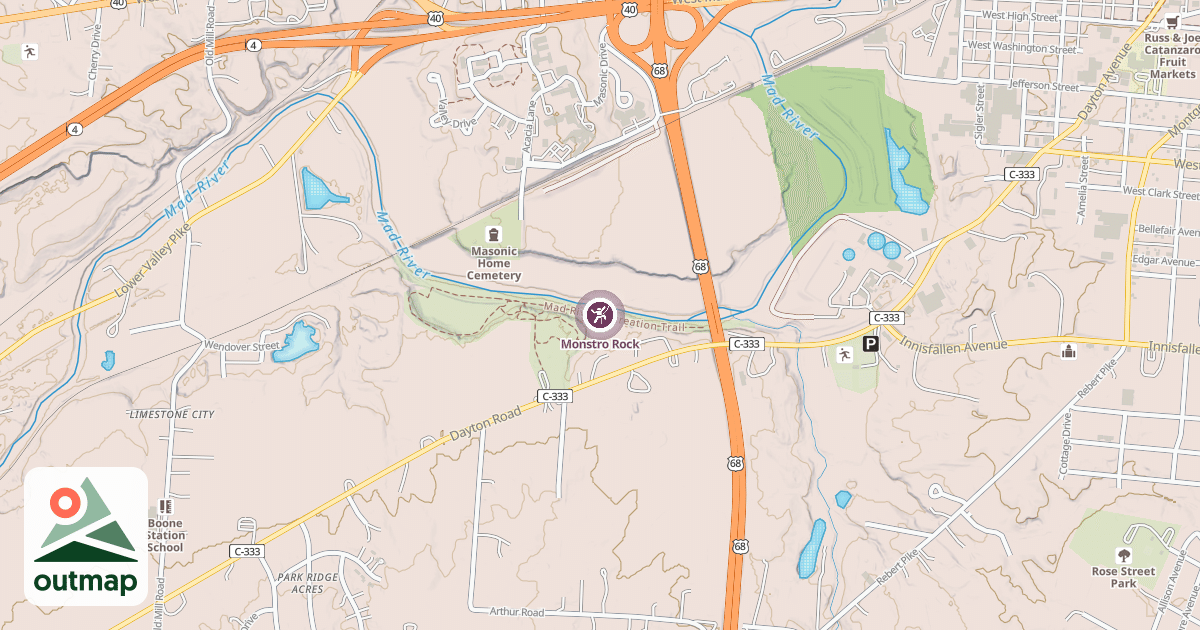Map of Monstro Rock