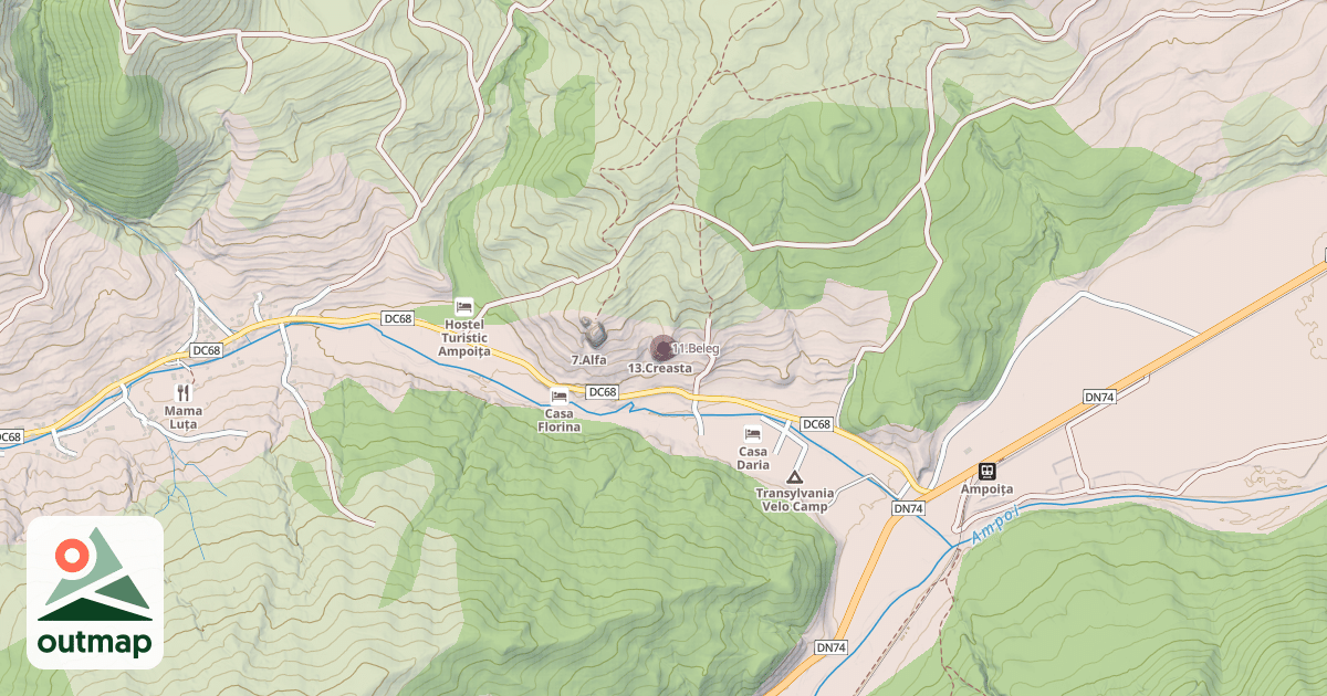 Map of 11.Beleg