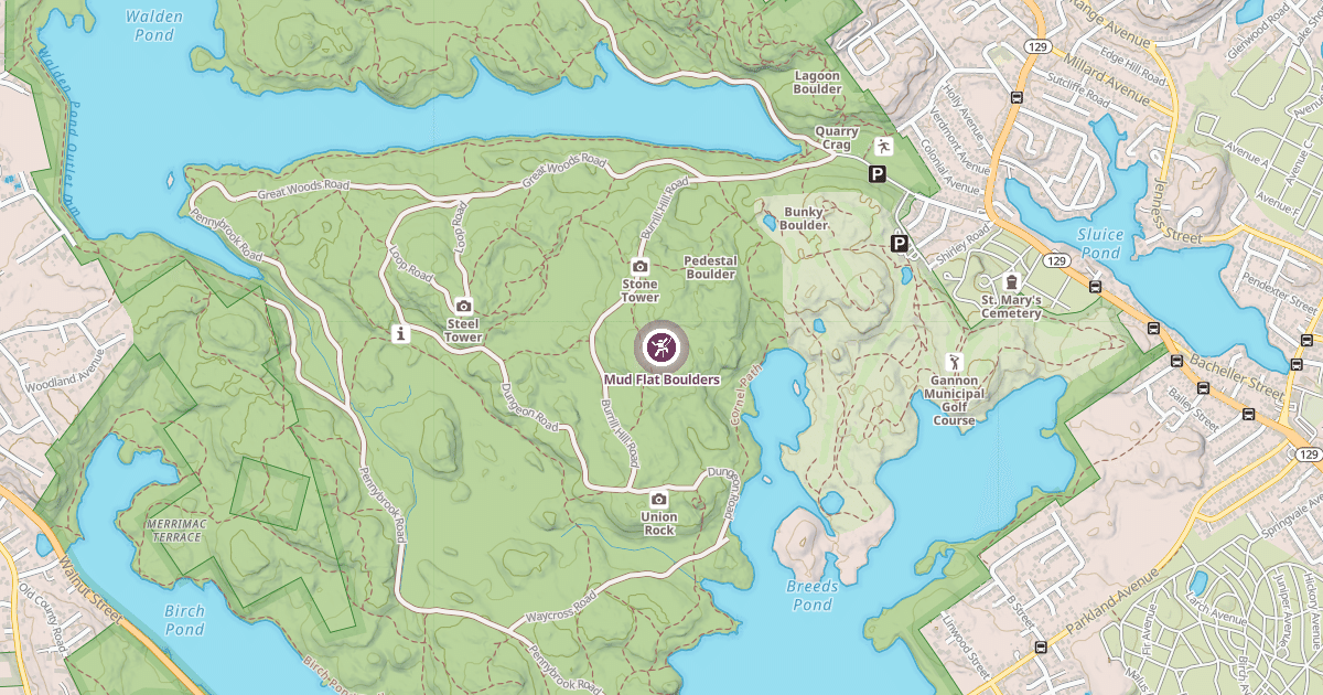 Map preview of Mud Flat Boulders