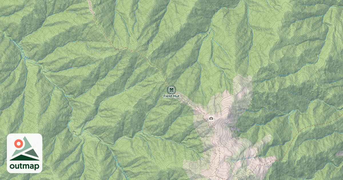 Map of Field Hut