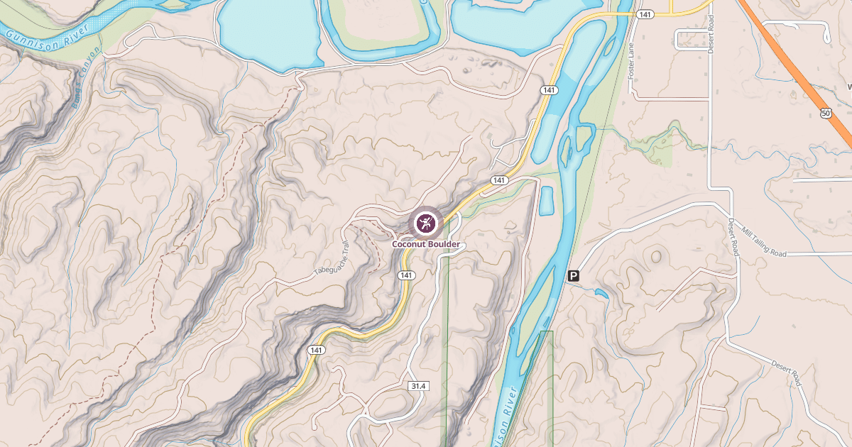 Map preview of Coconut Boulder