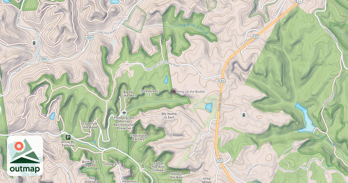 Map of Bring Up the Bodies