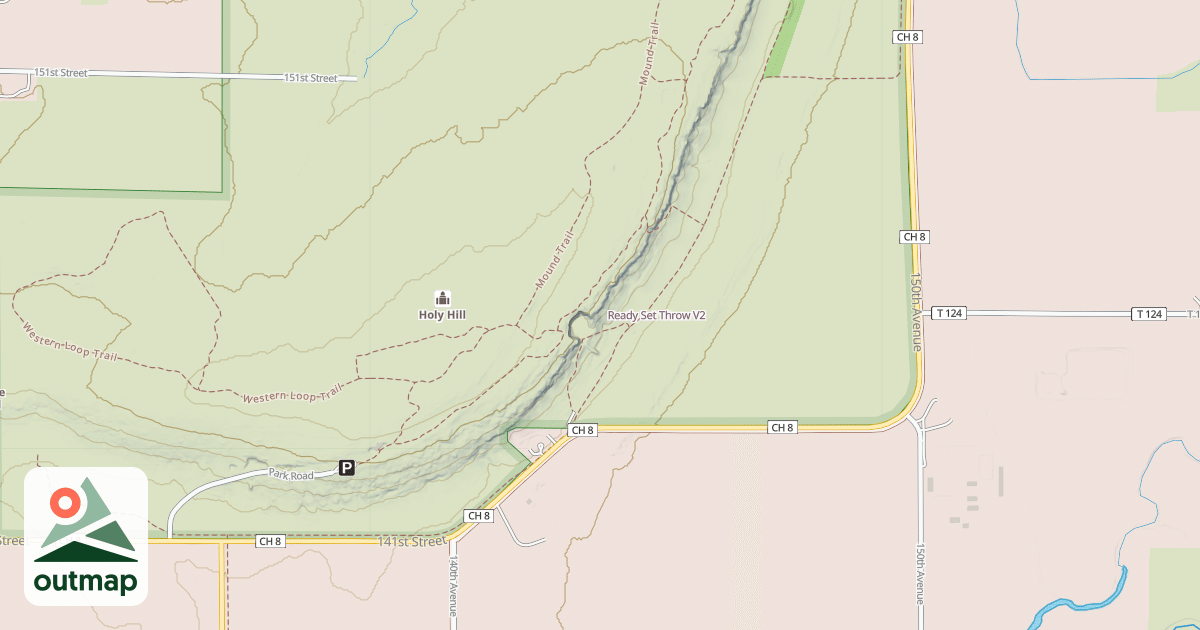 Map of Ready Set Throw