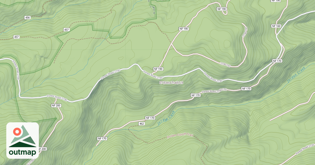 Map of ET (Extra Trad)