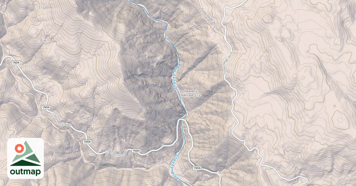 Map of Heaven's Staircase