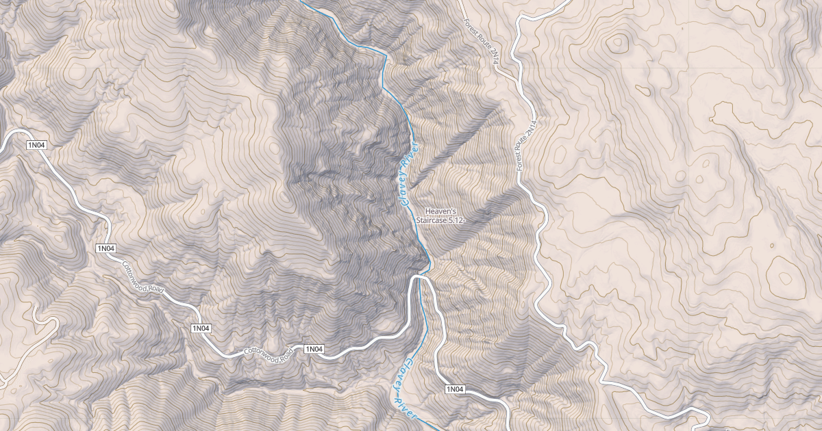 Map preview of Heaven's Staircase