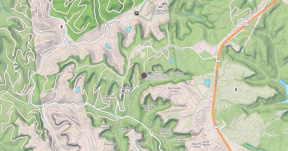 Map preview of Lowered Expectations aka Sandy's Ass Cherry