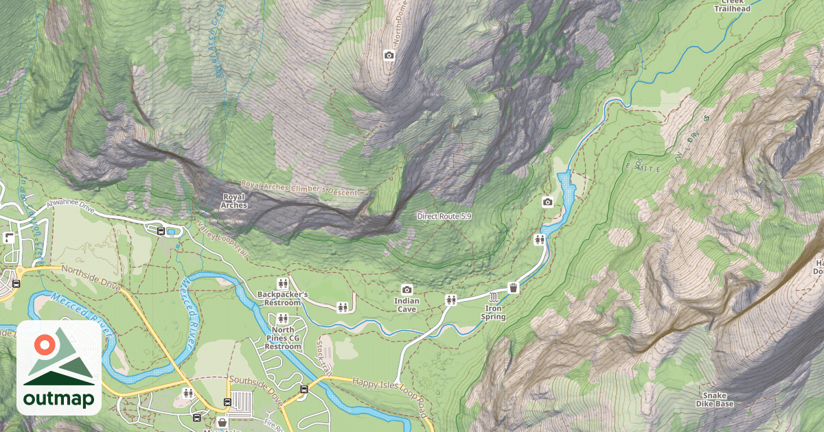 Map of Direct Route