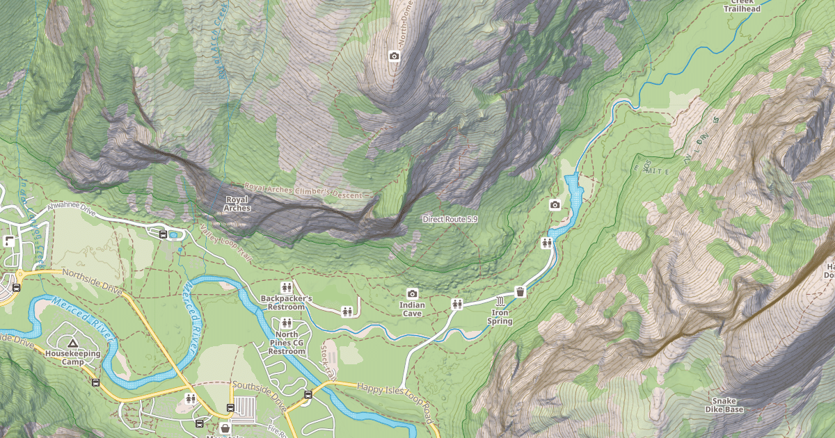 Map preview of Direct Route