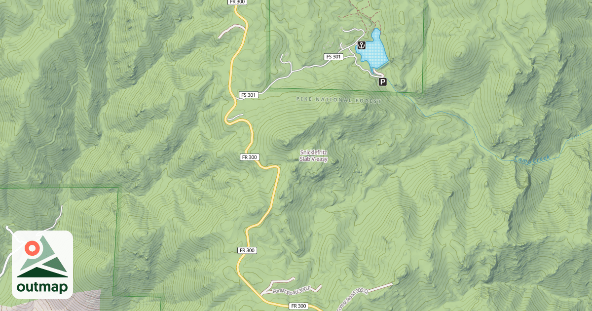 Map of Snicklefritz Slab
