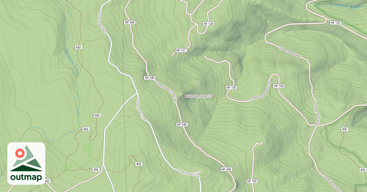 Map of Bulo Dancing