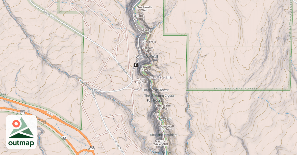 Map of Dancin’ Fool