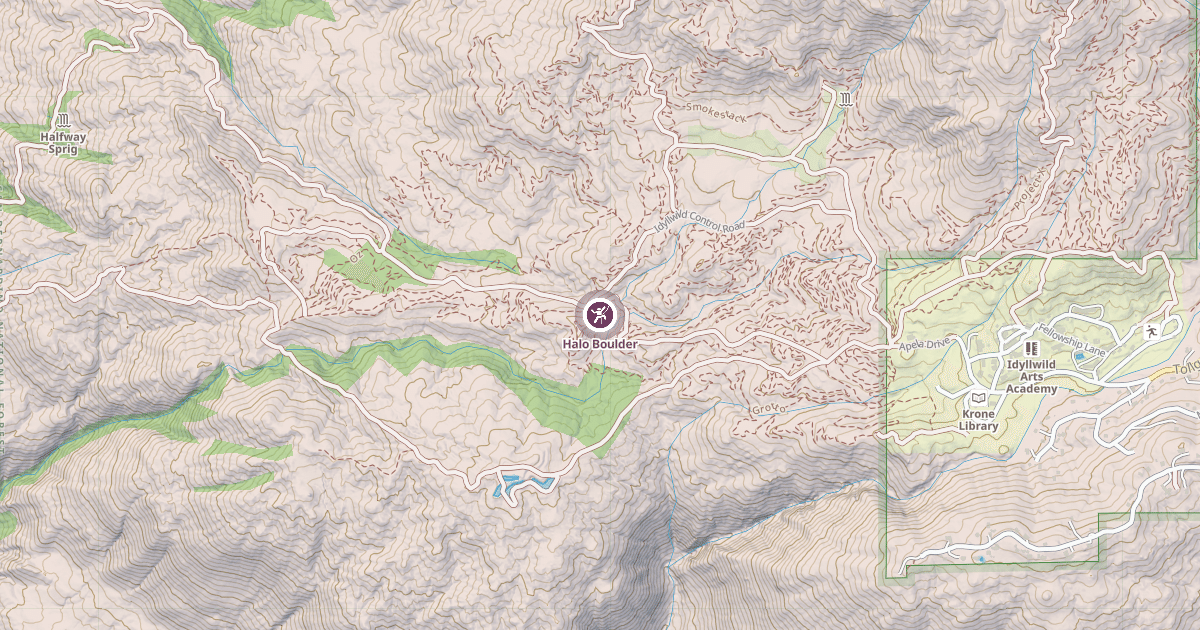 Map preview of Halo Boulder