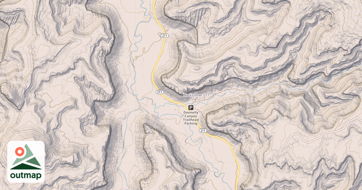 Map of Black Corner