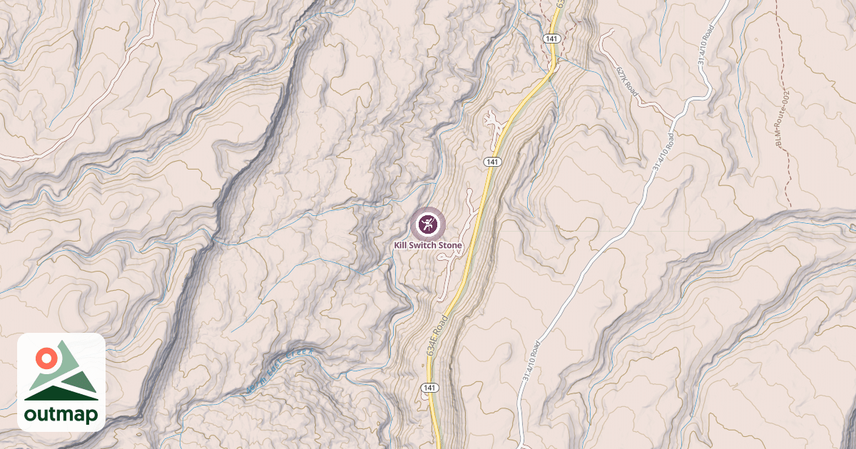 Map of Kill Switch Stone