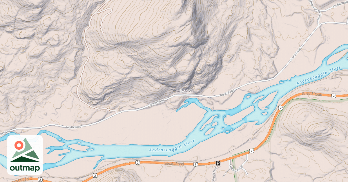 Map of Railroad