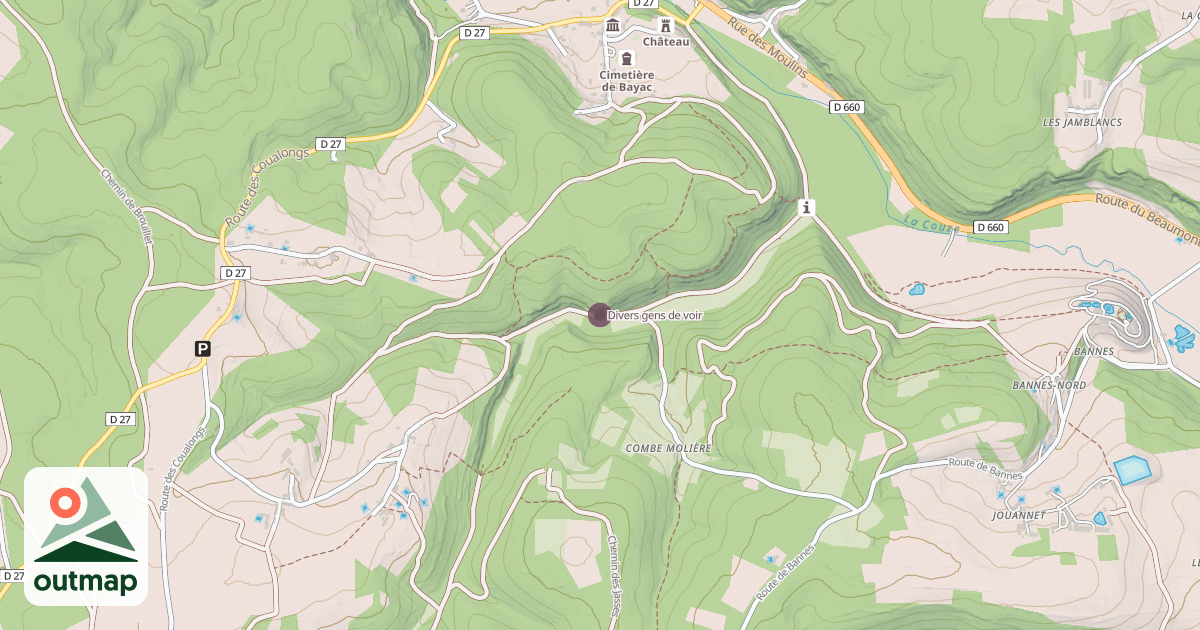 Map of Divers gens de voir