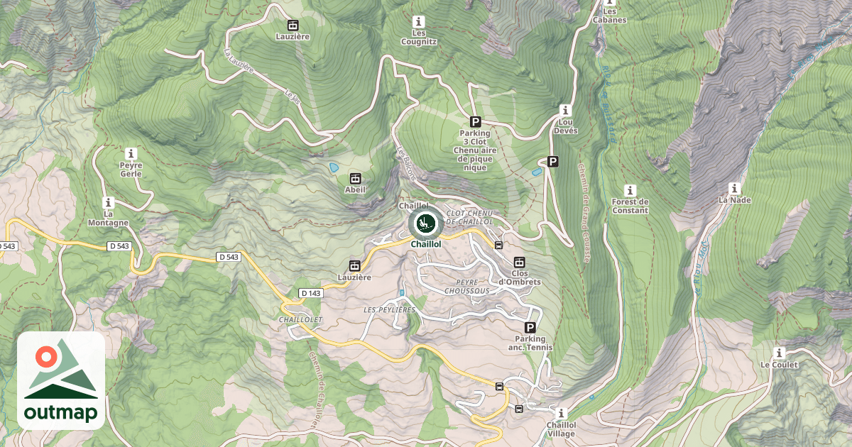 Map of Chaillol