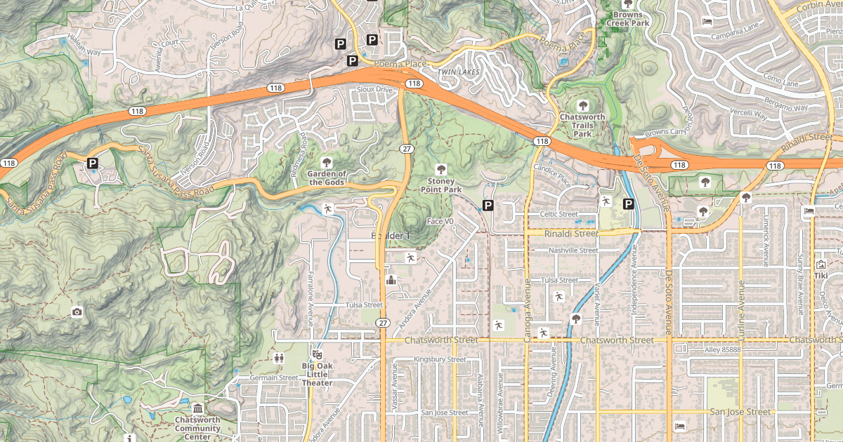 Map preview of Face