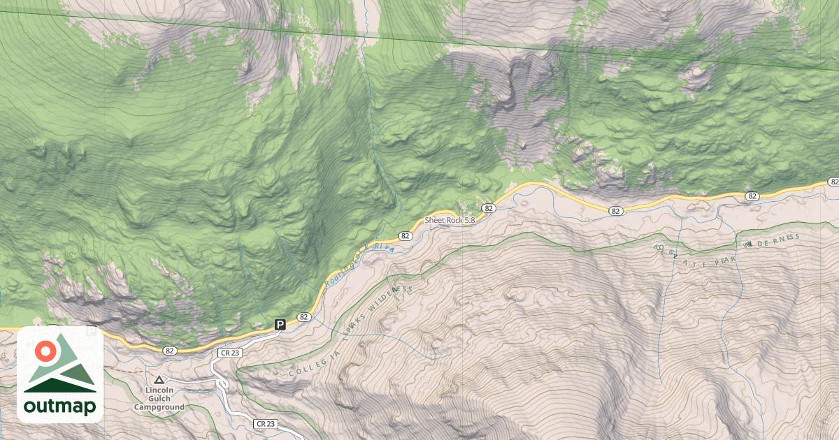 Map of Sheet Rock