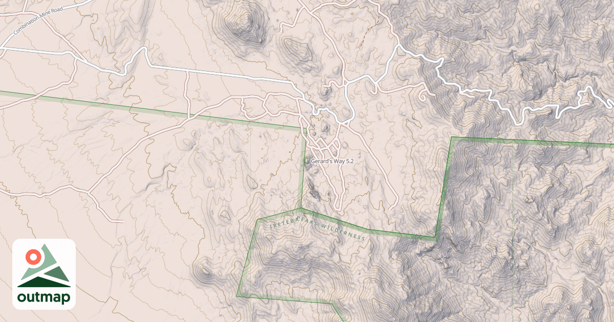 Map of Gerard's Way