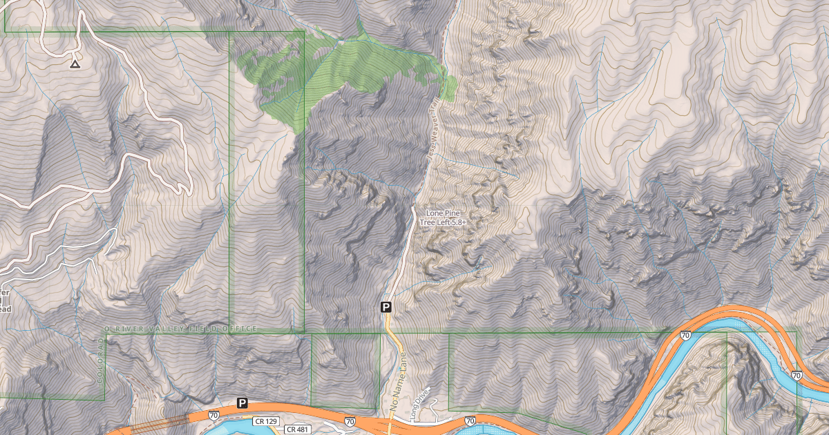 Map preview of Lone Pine Tree Left