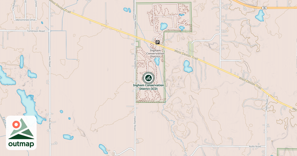 Map of Ingham Conservation District (ICD)