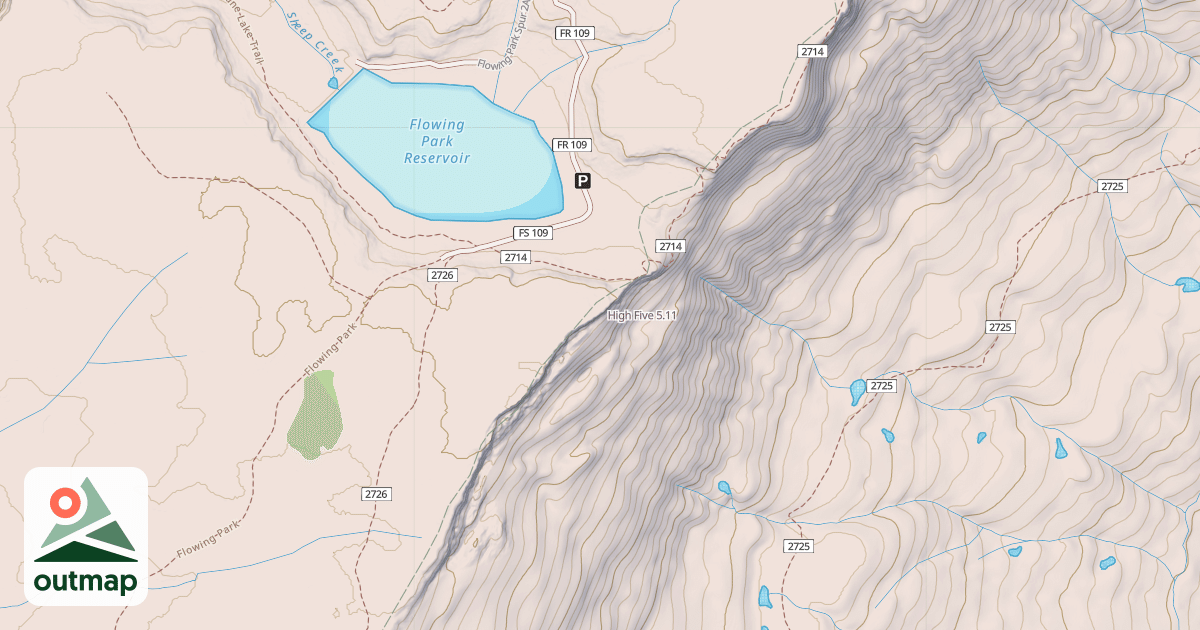 Map of High Five