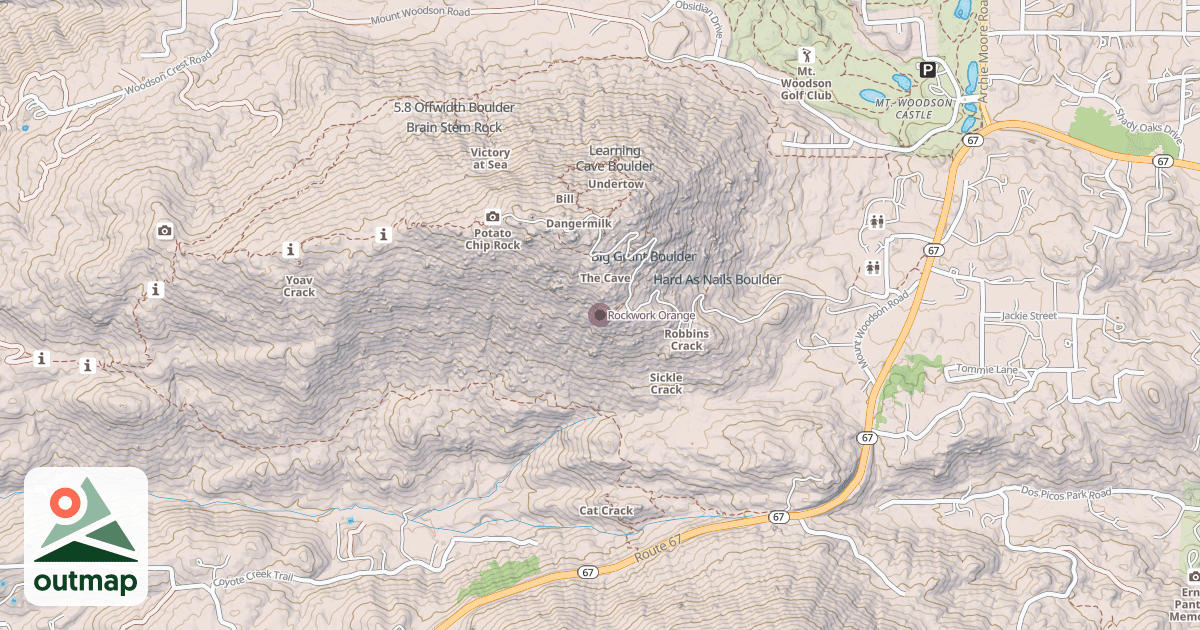 Map of Rockwork Orange
