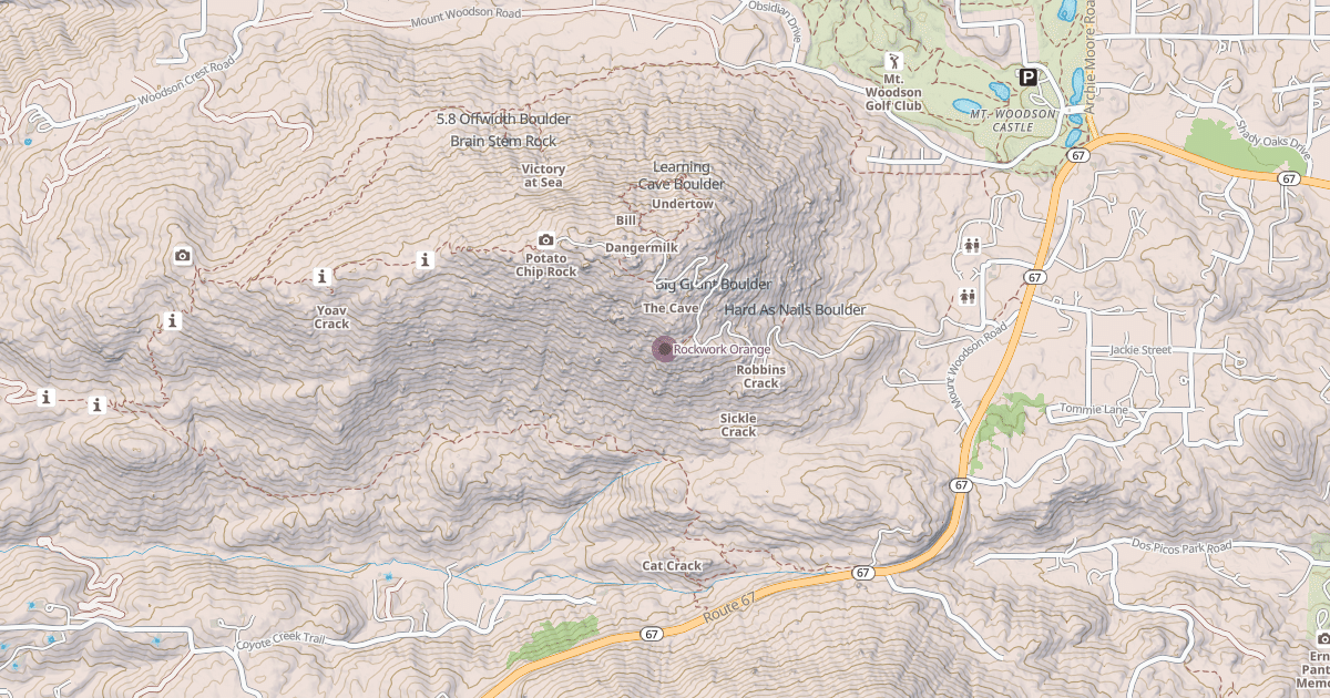 Map preview of Rockwork Orange