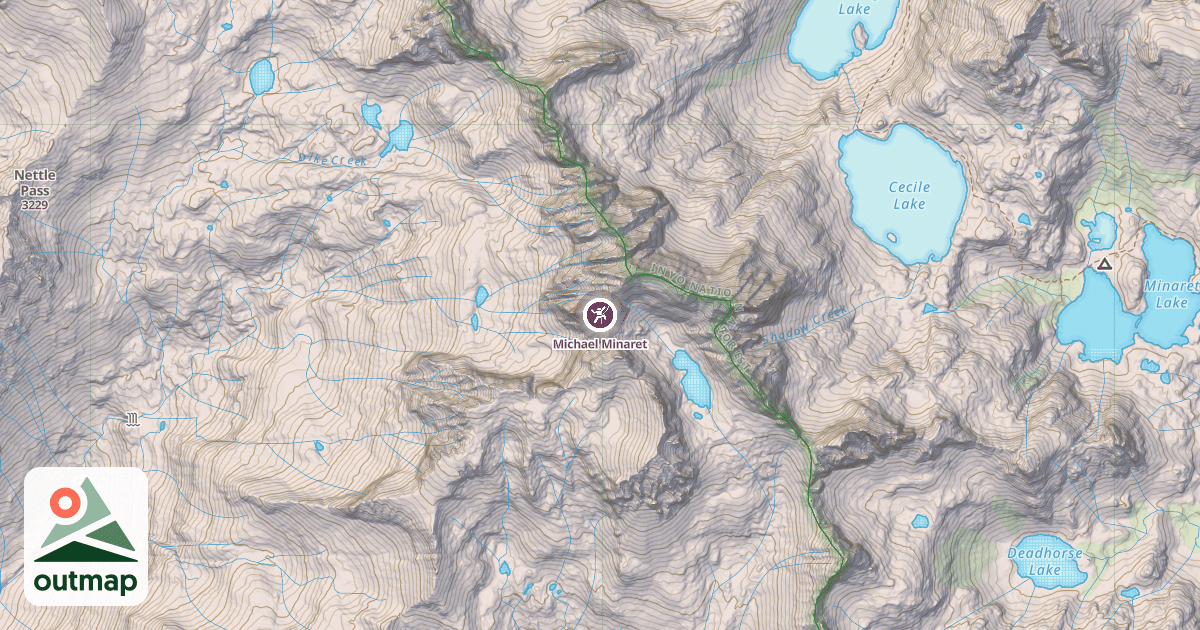Map of Michael Minaret