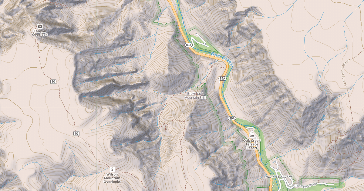 Map preview of Brokeback Mountain
